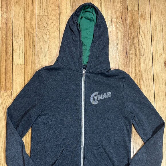 Cynar Branded Zip-Up Hooded Sweatshirt - Picture 1 of 5